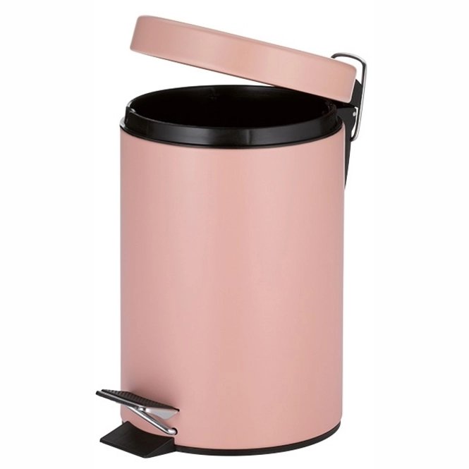 Prullenbak Kela Monaco Pedaal 3L Perl Pink