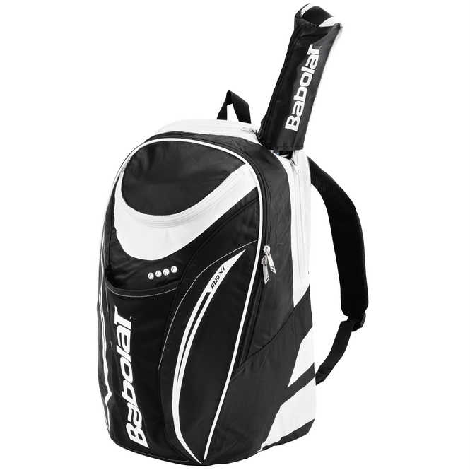 Tennistasche Babolat Backpack Maxi Club Schwarz Weiß