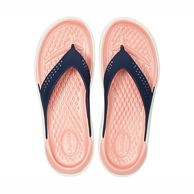 crocs literide navy melon