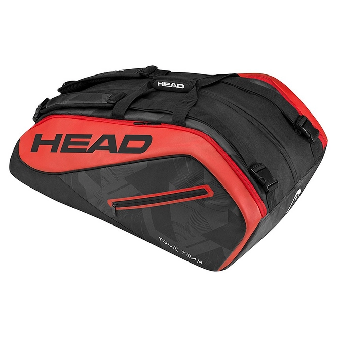 Tennis Bag HEAD Tour Team 12R Black Red 2017