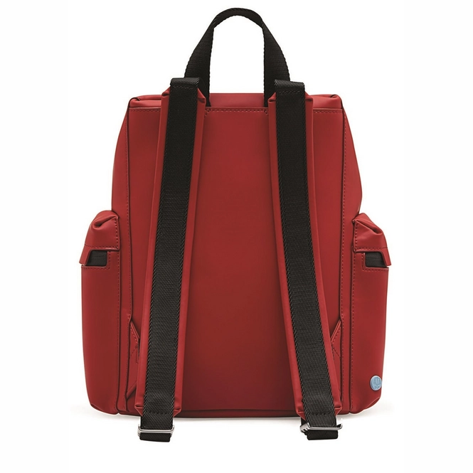 Sac à Dos Hunter Original Mini Rubberised Leather Military Red