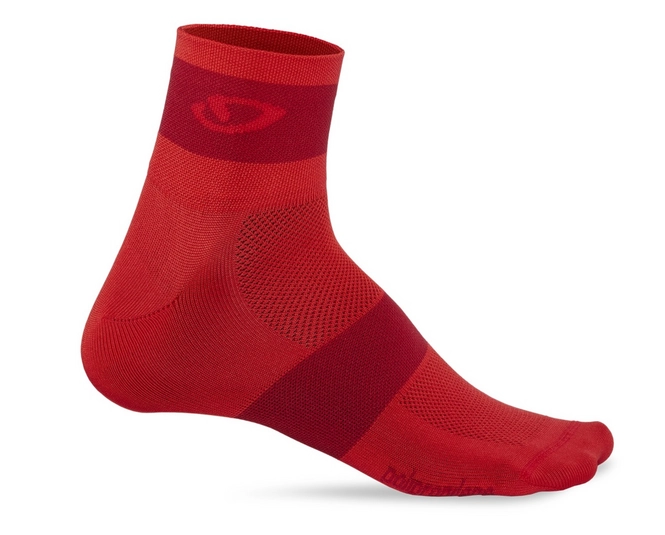 Giro Chaussettes - HRC+ Grip - bright red