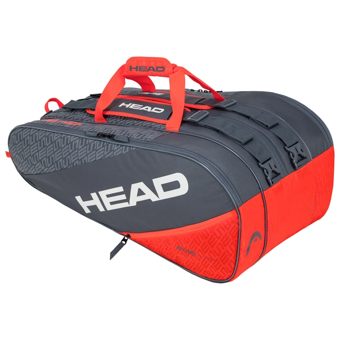 Sac de Tennis HEAD Elite 12R Grey Orange