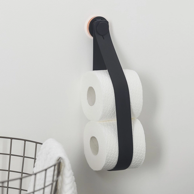 ZACK MIMO Ersatz-Toilettenpapierhalter – Freistehend, Aus Gebürstetem Edelstahl 18/10, Praktisch Fürs Badezimmer