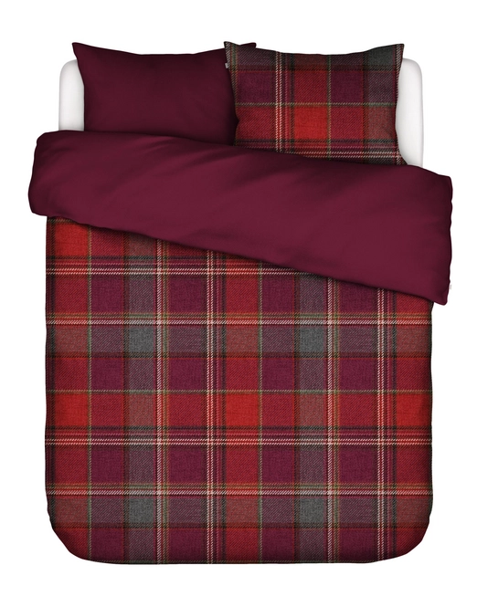 Housse De Couette Essenza Cow En Coton Satin 260x240 Cm - Motif Vache, Marron Et Blanc