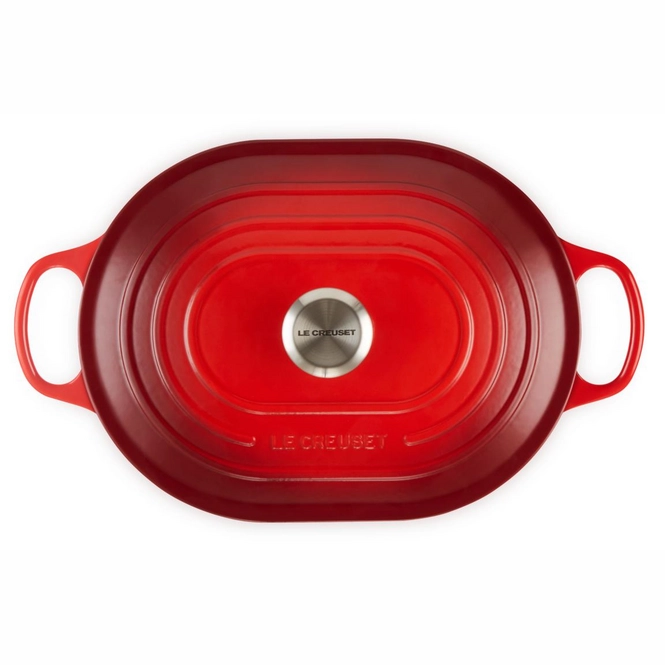 Le Creuset casserole-cocotte oval 25cm, 3,2 l red Advantageously shopping at Kni