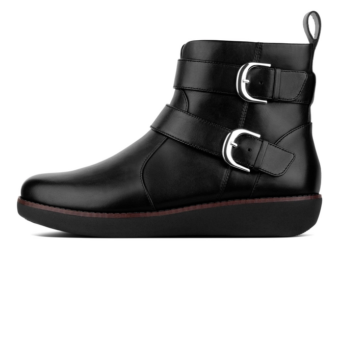 fitflop laila double buckle boots