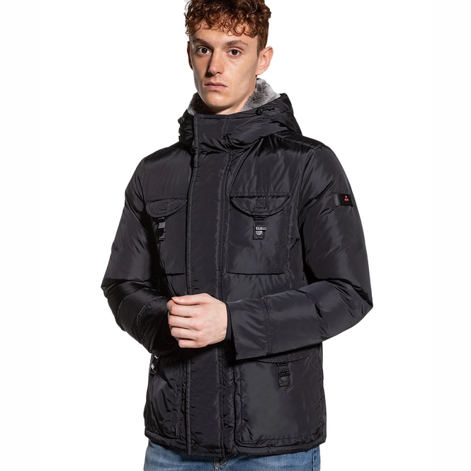 Jacket Peuterey Men Aiptek NB 02 Fur Black | Outdoorsupply.co.uk