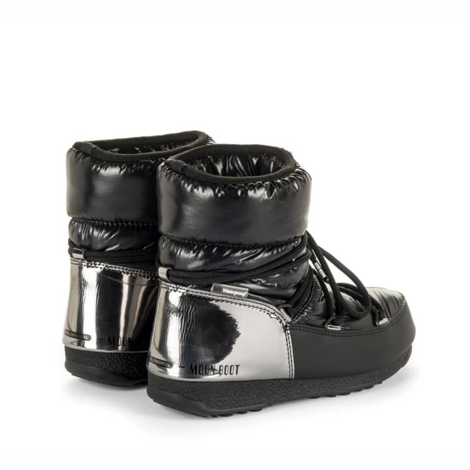 Moon Boot Women Low Aspen WP Black Snowbootsexpert