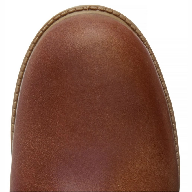 timberland burnt orange worn oiled