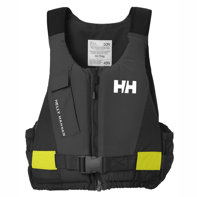 Life Jacket Helly Hansen Unisex Rider Vest Ebony Outdoorsupply.co.uk