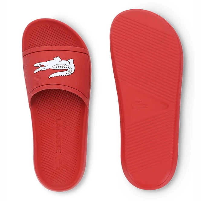 claquette lacoste blanche