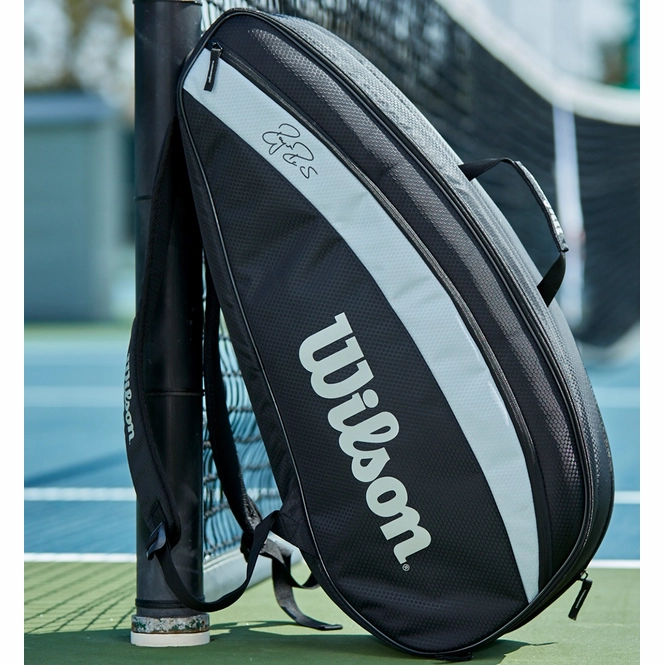 Tennis Bag Wilson Roger Federer Team 6PK Black