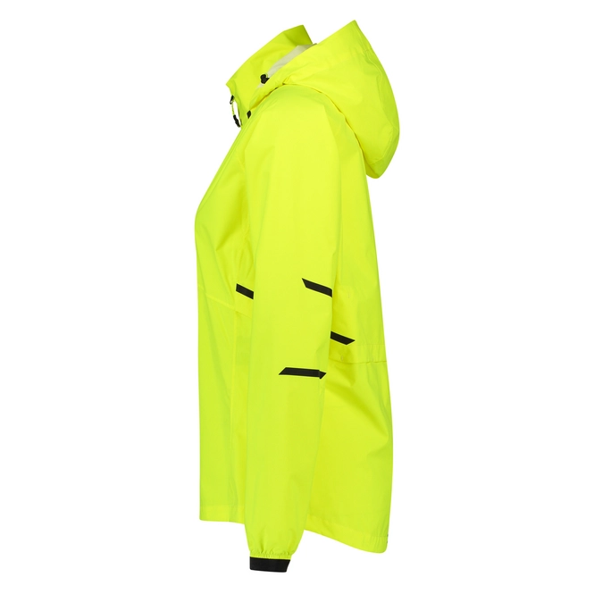 Raincoat AGU Women Commuter HiVis Compact Neon Yellow Outdoorsupply.co.uk