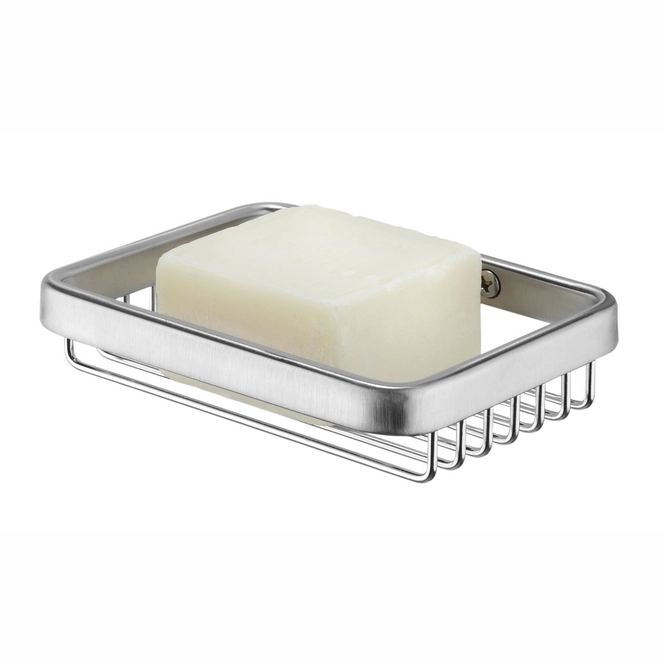 Soap Holder Tiger Exquisit Small Stainless Steel Brushed | Bathroom ...