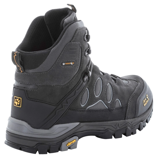 Walking Shoe Jack Wolfskin Impulse Texapore O2+ Mid Men Grey ...