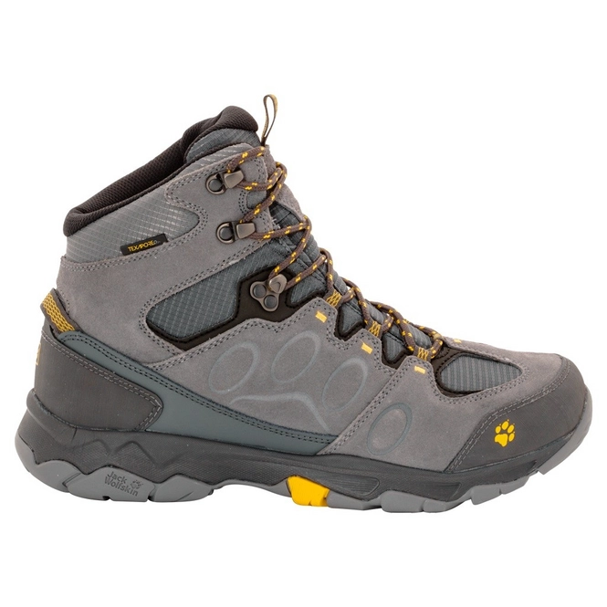 Walking Shoe Jack Wolfskin Mtn Attack 5 Texapore Mid M Burly Yellow XT