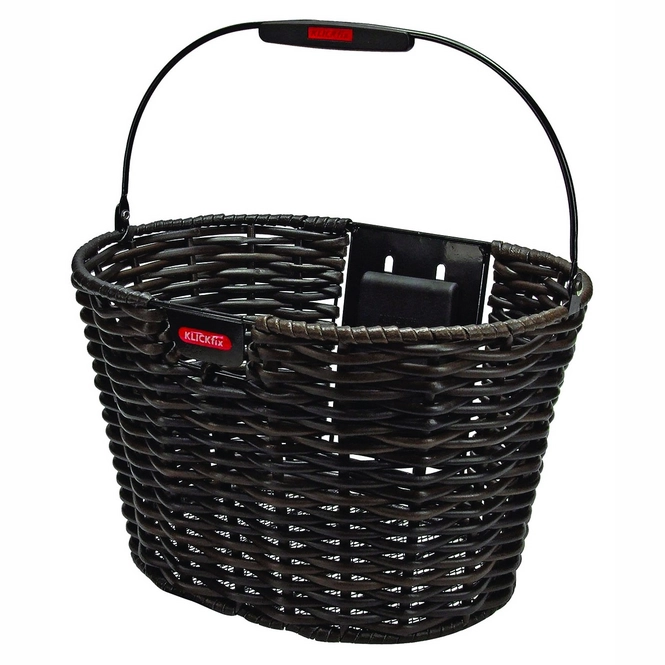 KlickFix Velobil Panier De Vélo Reisenthel - Cadre Aluminium, 15 Litres, Pratique En Ville