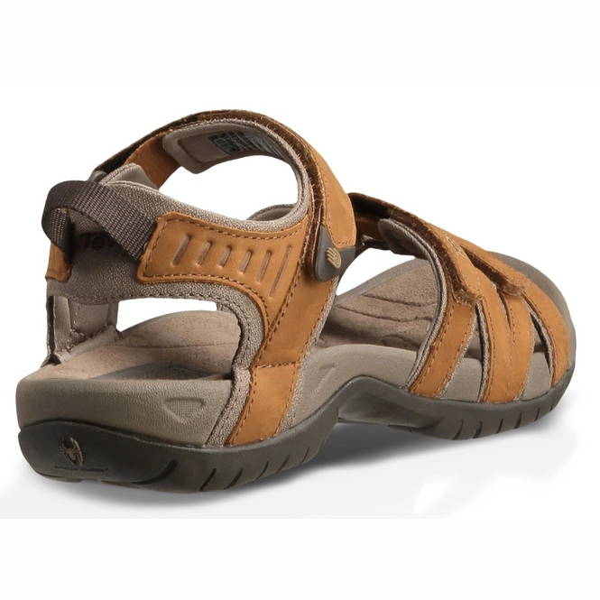 Sandales Teva Tirra Femme En Cuir – Confort Tout-Terrain, Semelle Antidérapante, Idéales Randonnée Et Plage