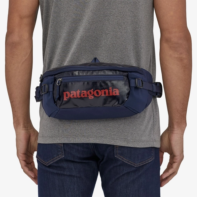 Heuptas Patagonia Black Hole Waist Pack 5L Current Blue Etrias.nl
