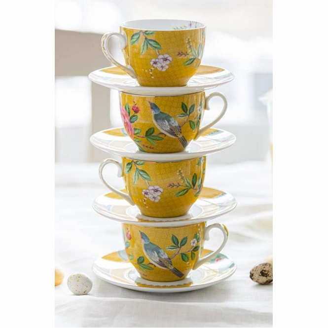 Blushing Birds mok blauw klein | Pip Studio