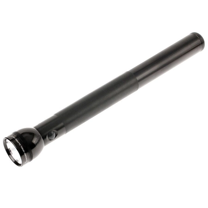 Lampe Torche Mag-Lite USA - 25 Cm, Aluminium Noir, Ampoule Traditionnelle, Occasion