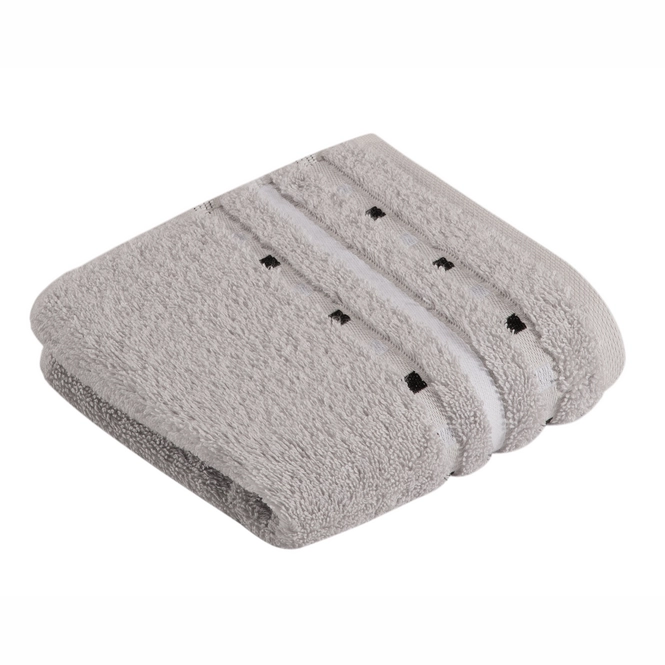Guest Towel Vossen Atletico Light Grey (Set of 6) Bathroom Boutique
