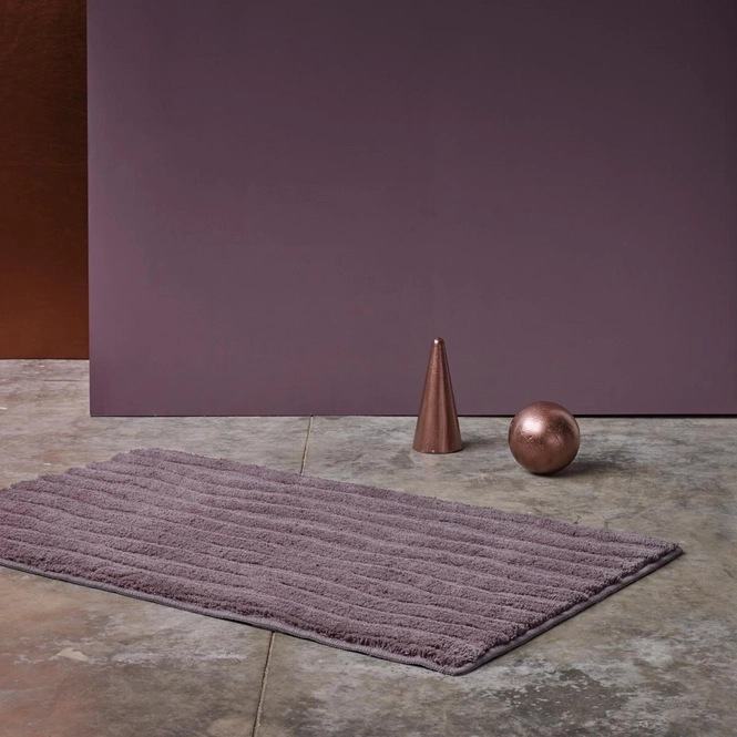 Bath Mat Aquanova Wave Mauve Etrias Brands