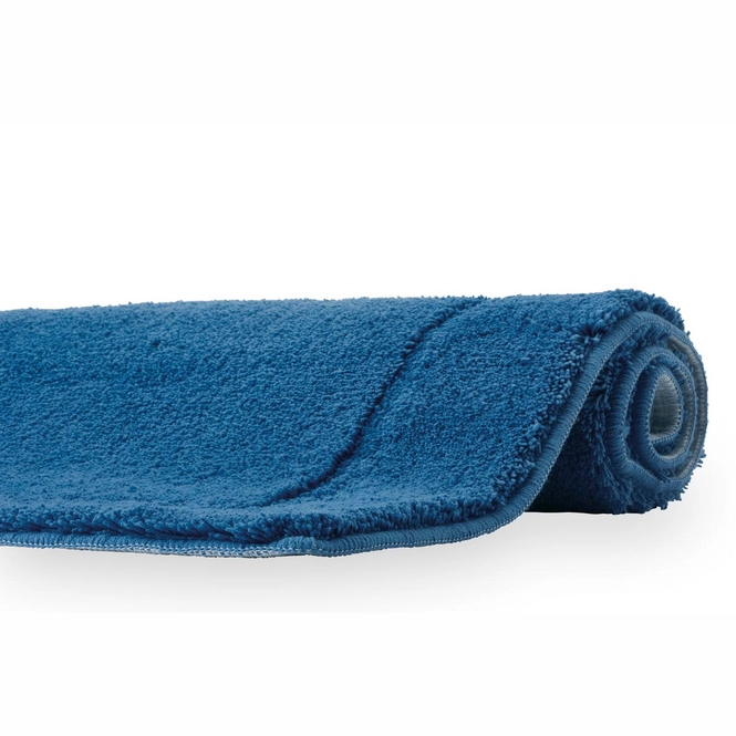Bath Mat Aquanova Accent Denim Blue Etrias Brands