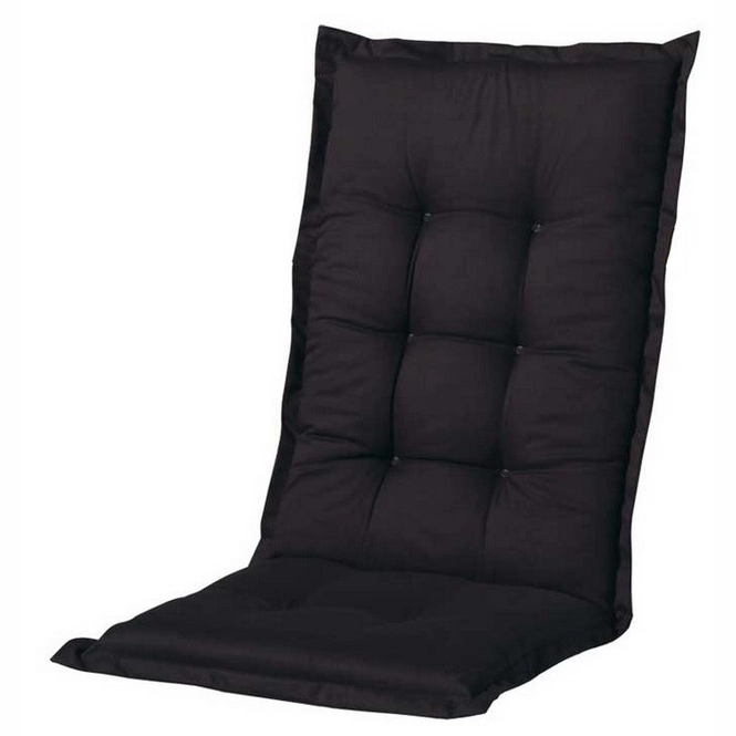 Gartenauflage Madison Basic Schwarz/Grau Hochlehner