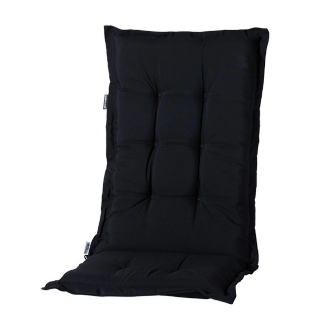 Gartenauflage Madison Basic Schwarz/Grau Niedriglehner