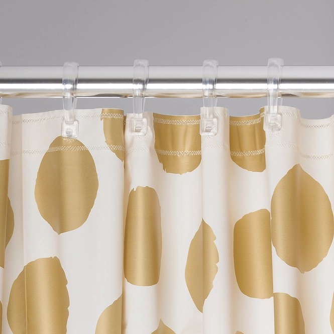 Douchegordijn Sealskin Spots Goud Badkamerstore