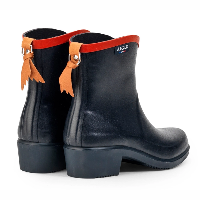 Bottes De Pluie Aigle Miss Juliette Croco – Caoutchouc Noir – Taille 39 – Femme – Très Bon État