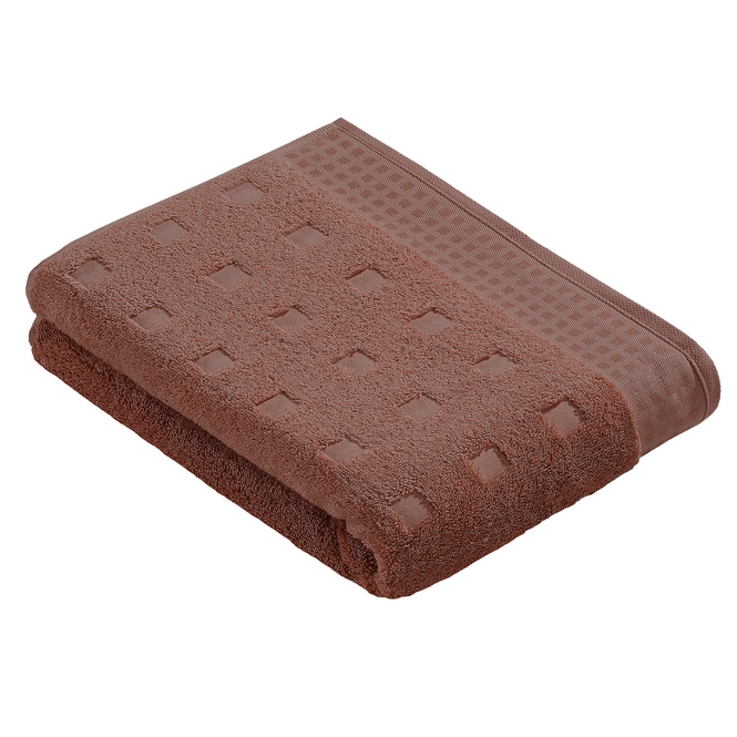 Bath Towel Vossen Country Style Timber (set of 2) (67 x 140 cm