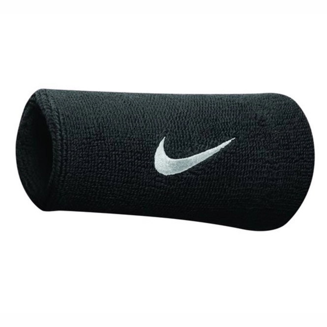 Wristband Nike Swoosh Doublewide Wristband Black