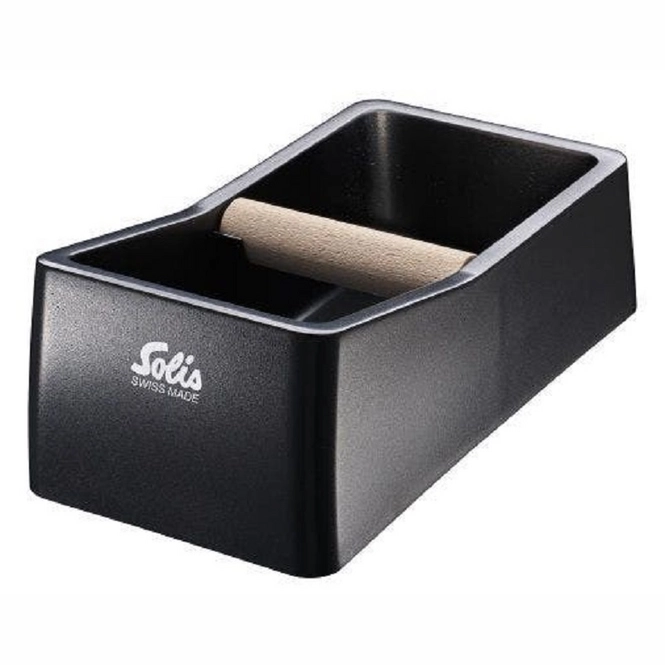 Uitklopbak Solis Perfetta Coffee KnockBox Black Kookexpert