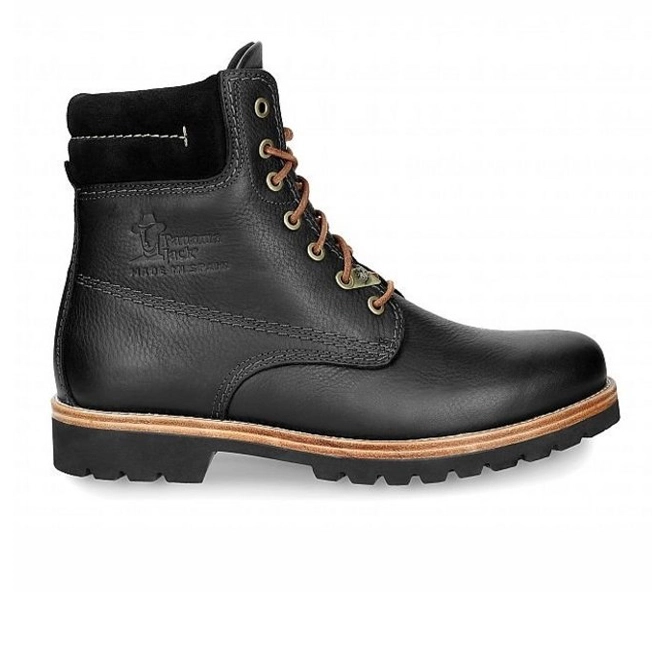 Boots Panama Jack Men Panama 03 C27 Napa Grass Black De Schoenenfabriek