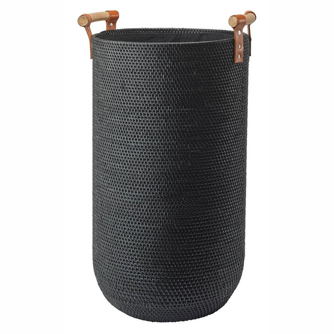 Wäschekorb Aquanova Cino Schwarz | Handtuchhandel