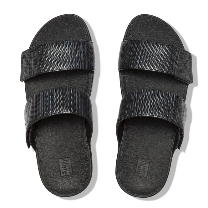 fitflop mina leather slides
