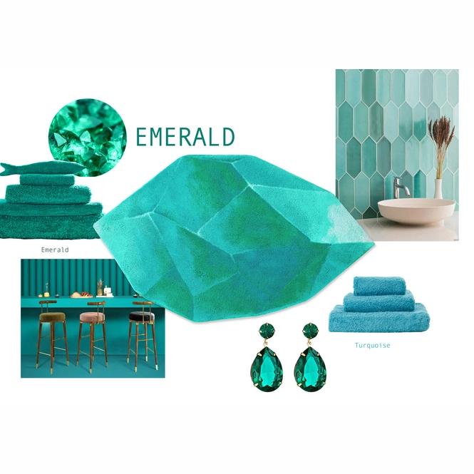 Badematte Abyss Habidecor Emerald Lagoon Handtuchhandel