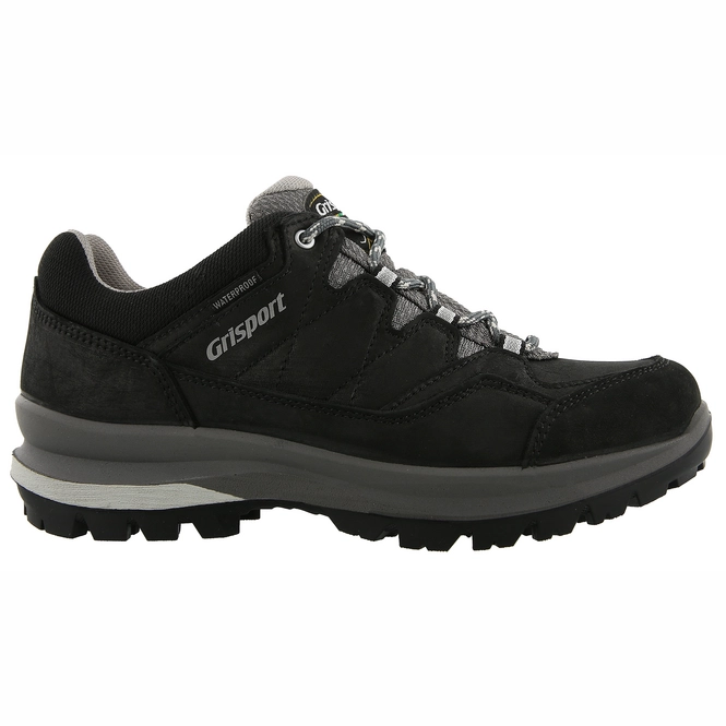 Walking Shoes Grisport Womens Aspen Low Black | Outdoorsupply.co.uk