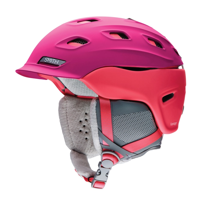 Ski Helmet Smith Vantage W MIPS Matte Static Fuchsia | Outdoorsupply.co.uk