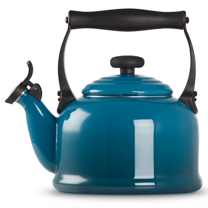 Fluitketel Le Creuset Tradition Deep Teal 2.1 Liter Kookexpert