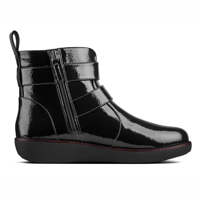 fitflop laila double buckle boots