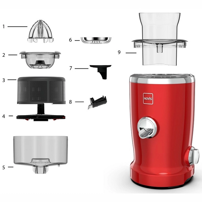 Coupe-jus De Rechange Efficace Pour Machine à Jus