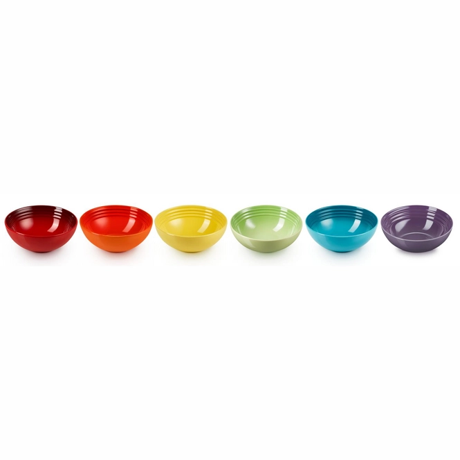 Le Creuset Ciotola In Ceramica 16 Cm - Colore Caraibi - Ideale Per Antipasti, Dessert E Contorni - Resistente E Lavabile In Lavastoviglie - 2