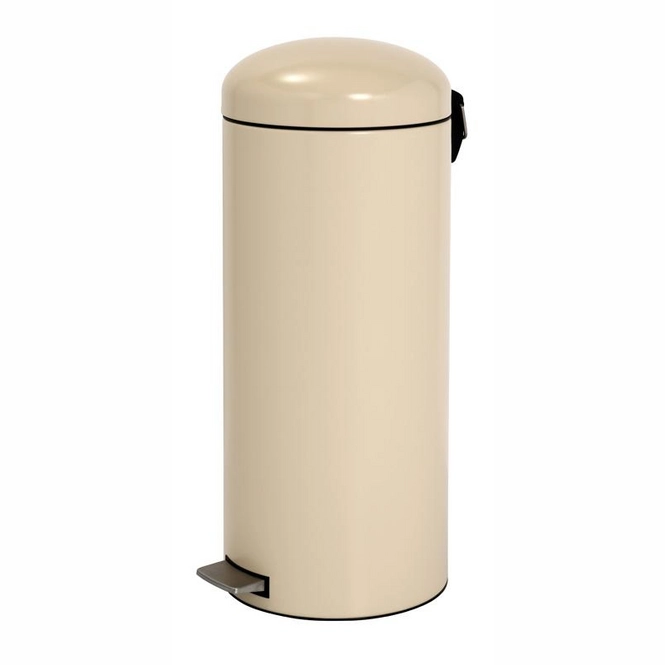 Brabantia Pedaalemmer Retro Silent Almond 30L Prullenbakkenstore