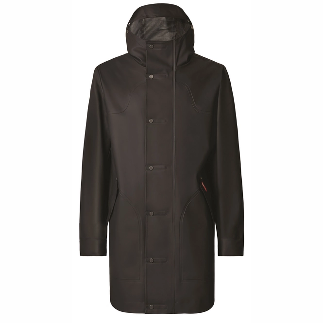 Jacket Hunter Women's Lightweight Rubberized Hunting Coat Black