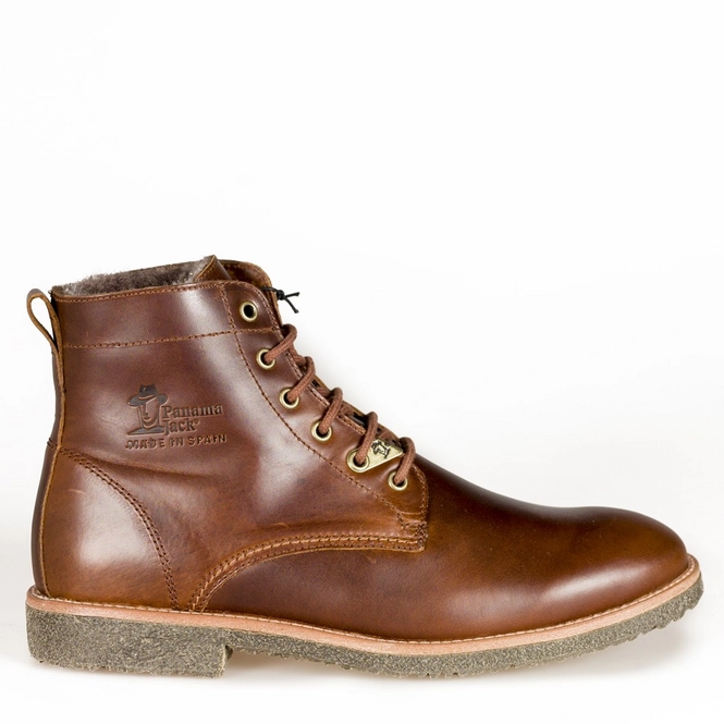 Chaussures Panama Jack Glasgow Igloo C4 Napa Cuero Bark Fashionchaussures