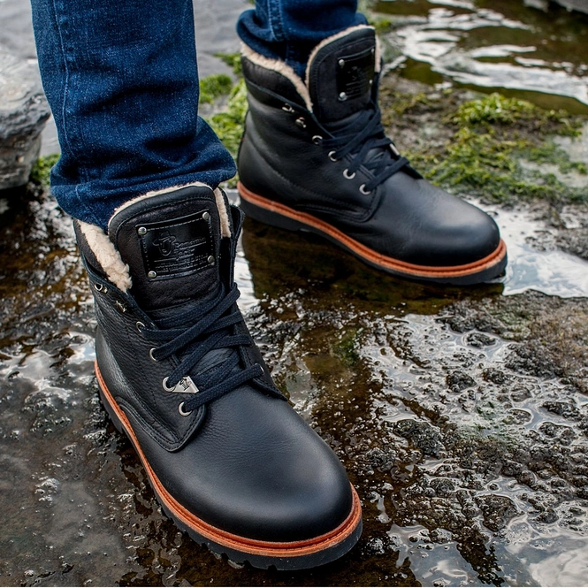 Boots Panama Jack Panama P03 Aviator C2 Napa Grass Negro Black